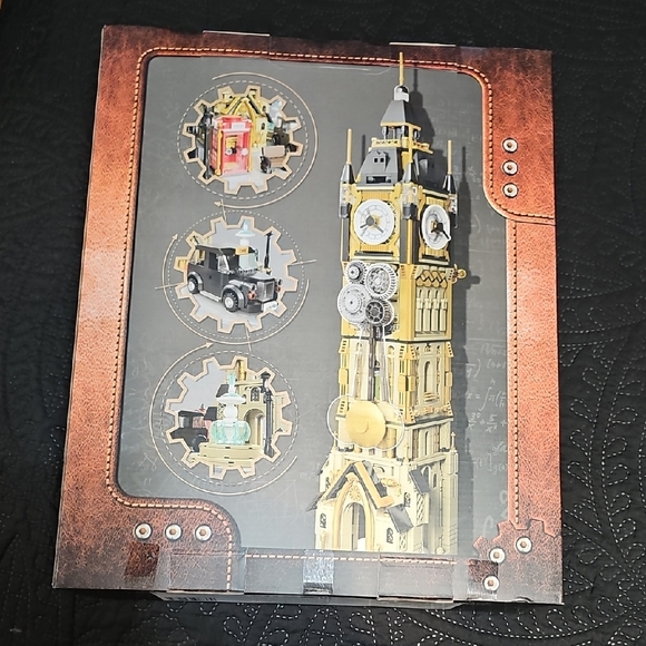 Steampunk Clock Tower Building Set - Picture 2 of 3